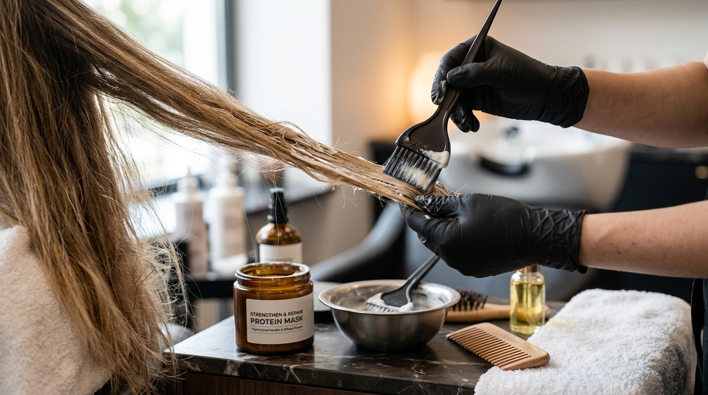 Protein Treatments for Damaged and Weakened Hair